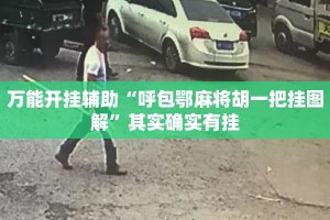 万能开挂辅助“呼包鄂麻将胡一把挂图解”其实确实有挂