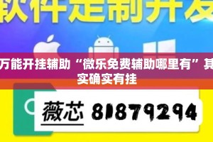 万能开挂辅助“微乐免费辅助哪里有”其实确实有挂
