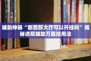 辅助神器“新西部大厅可以开挂吗”揭秘透视辅助万能挂用法