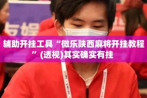 辅助开挂工具“微乐陕西麻将开挂教程”(透视)其实确实有挂 