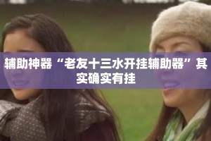 辅助神器“老友十三水开挂辅助器”其实确实有挂
