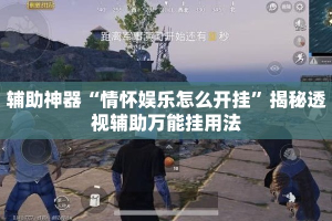 辅助神器“情怀娱乐怎么开挂”揭秘透视辅助万能挂用法