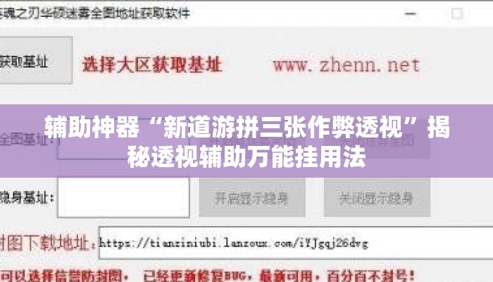 辅助神器“新道游拼三张作弊透视”揭秘透视辅助万能挂用法