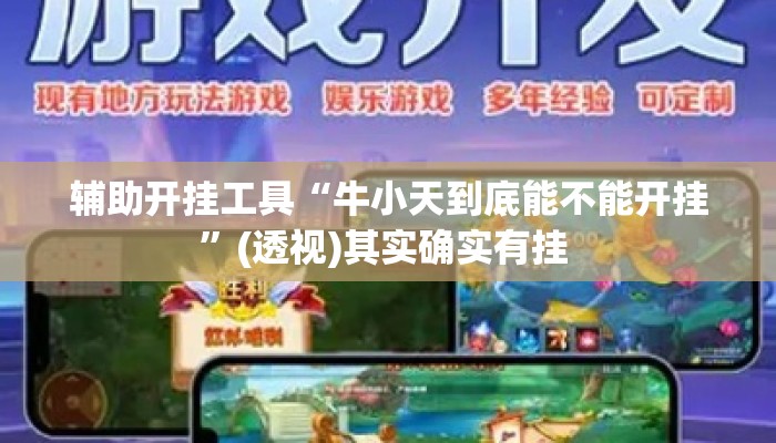 辅助开挂工具“牛小天到底能不能开挂”(透视)其实确实有挂 