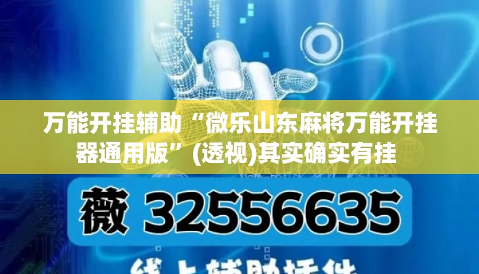 盘点一款“微乐河北麻将助赢神器购买”(透视)其实确实有挂 