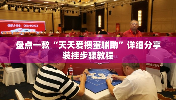 盘点一款“天天爱掼蛋辅助”详细分享装挂步骤教程