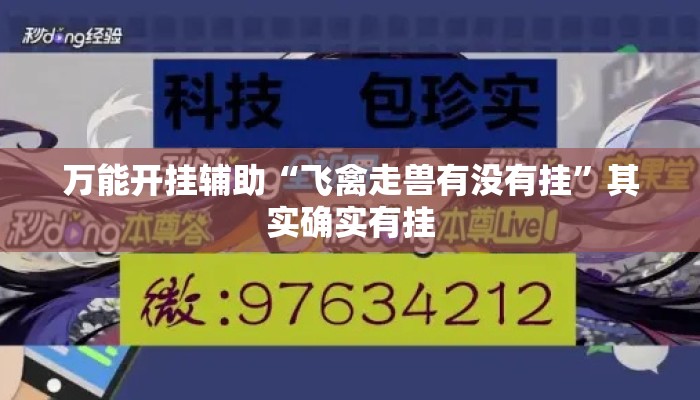 万能开挂辅助“飞禽走兽有没有挂”其实确实有挂