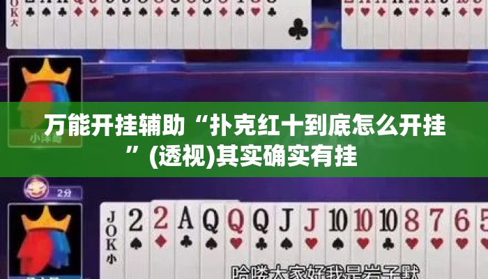 万能开挂辅助“扑克红十到底怎么开挂	”(透视)其实确实有挂 