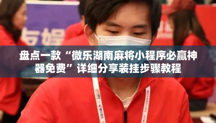 盘点一款“微乐湖南麻将小程序必赢神器免费”详细分享装挂步骤教程