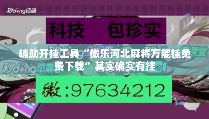 辅助开挂工具“微乐河北麻将万能挂免费下载”其实确实有挂