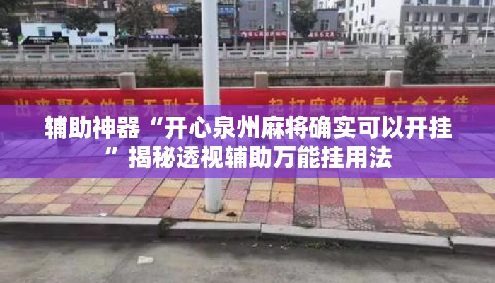 辅助神器“开心泉州麻将确实可以开挂”揭秘透视辅助万能挂用法