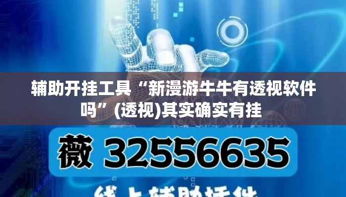 辅助开挂工具“新漫游牛牛有透视软件吗	”(透视)其实确实有挂 