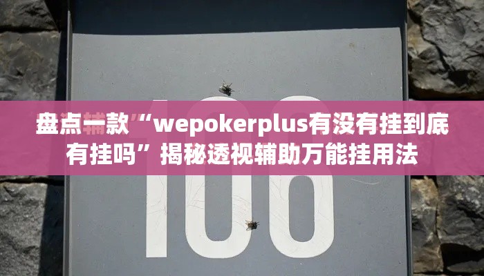 盘点一款“wepokerplus有没有挂到底有挂吗”揭秘透视辅助万能挂用法