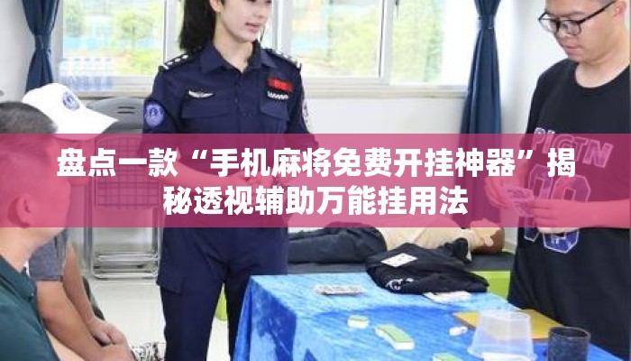 盘点一款“手机麻将免费开挂神器”揭秘透视辅助万能挂用法
