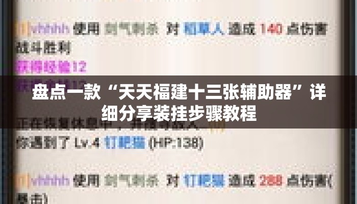 盘点一款“天天福建十三张辅助器	”详细分享装挂步骤教程