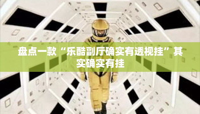 盘点一款“乐酷副厅确实有透视挂	”其实确实有挂