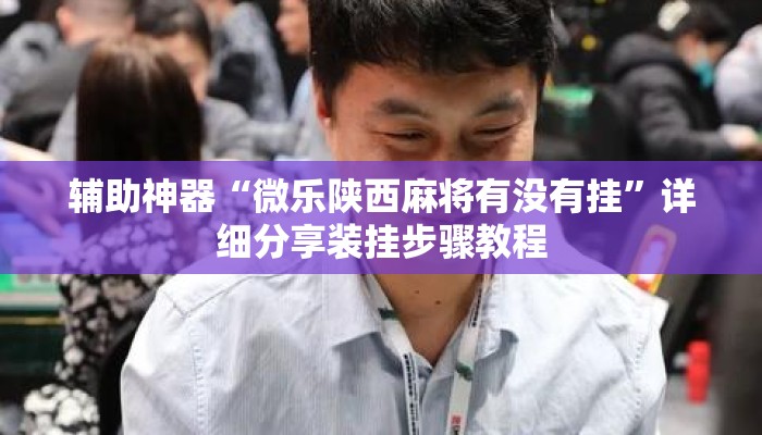 辅助神器“微乐陕西麻将有没有挂”详细分享装挂步骤教程