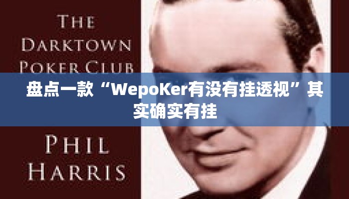 盘点一款“WepoKer有没有挂透视	”其实确实有挂