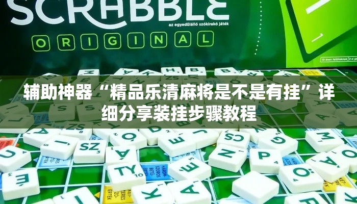 辅助神器“精品乐清麻将是不是有挂”详细分享装挂步骤教程