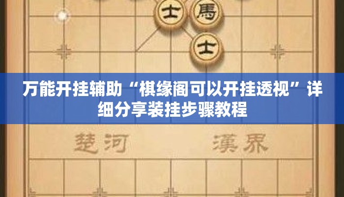 万能开挂辅助“棋缘阁可以开挂透视”详细分享装挂步骤教程