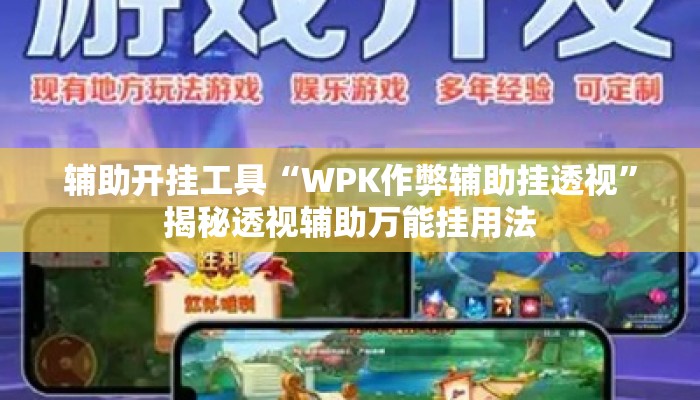 辅助开挂工具“WPK作弊辅助挂透视	”揭秘透视辅助万能挂用法
