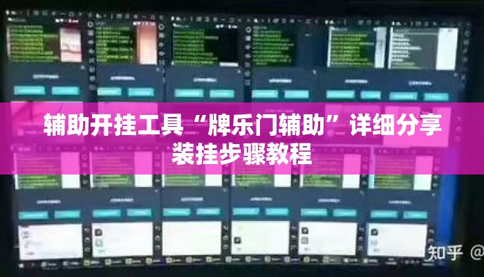 辅助开挂工具“牌乐门辅助”详细分享装挂步骤教程