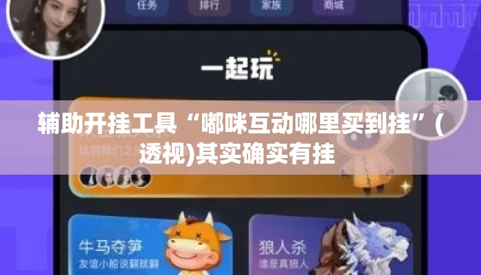 辅助开挂工具“嘟咪互动哪里买到挂”(透视)其实确实有挂 