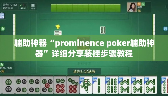 辅助神器“prominence poker辅助神器	”详细分享装挂步骤教程