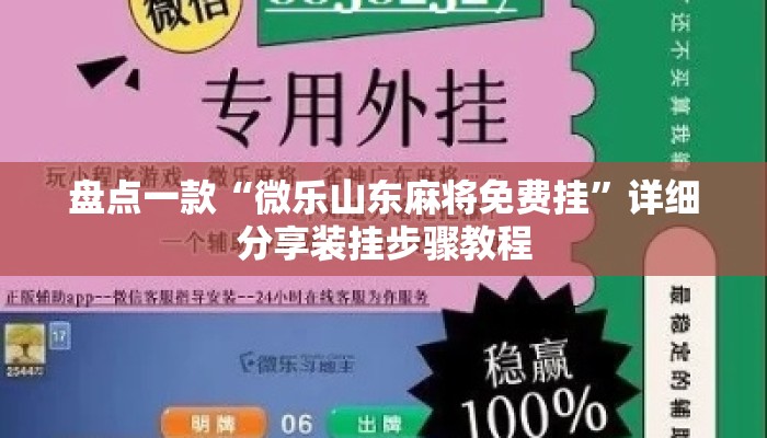 盘点一款“微乐山东麻将免费挂	”详细分享装挂步骤教程