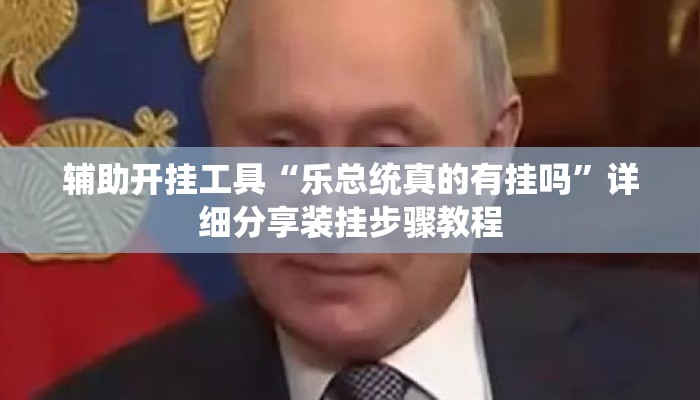 辅助开挂工具“乐总统真的有挂吗”详细分享装挂步骤教程