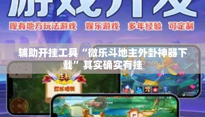 辅助开挂工具“微乐斗地主外卦神器下载	”其实确实有挂