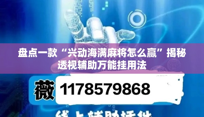 盘点一款“兴动海满麻将怎么赢”揭秘透视辅助万能挂用法