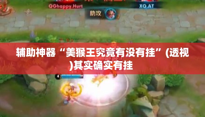 辅助神器“美猴王究竟有没有挂	”(透视)其实确实有挂 