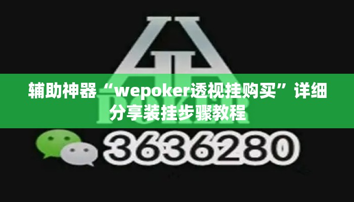 辅助神器“wepoker透视挂购买	”详细分享装挂步骤教程