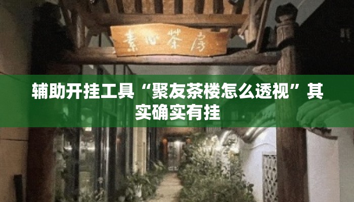 辅助开挂工具“聚友茶楼怎么透视	”其实确实有挂