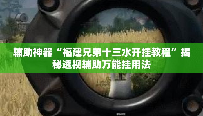 辅助神器“闲逸碰胡跑胡子可以开挂吗	”其实确实有挂