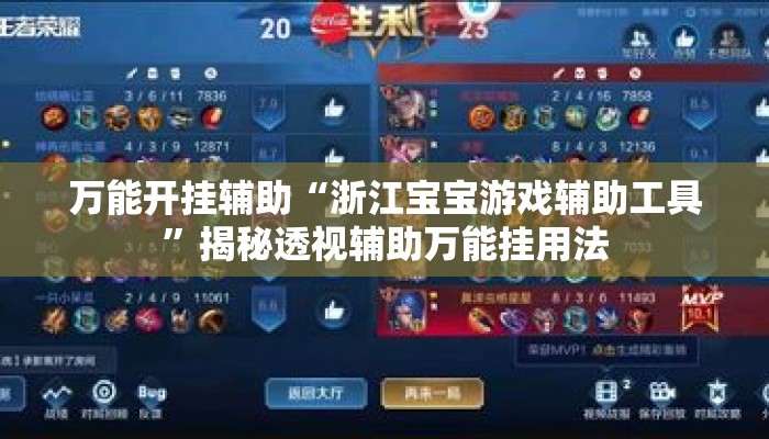 万能开挂辅助“浙江宝宝游戏辅助工具”揭秘透视辅助万能挂用法