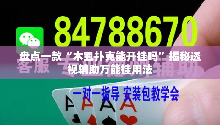 盘点一款“木虱扑克能开挂吗	”揭秘透视辅助万能挂用法