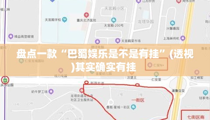 盘点一款“巴蜀娱乐是不是有挂”(透视)其实确实有挂 