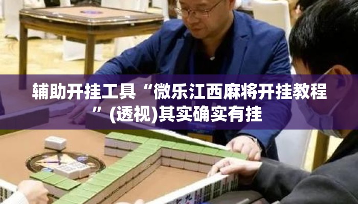 辅助开挂工具“微乐江西麻将开挂教程”(透视)其实确实有挂 