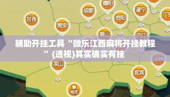 辅助开挂工具“微乐江西麻将开挂教程”(透视)其实确实有挂 