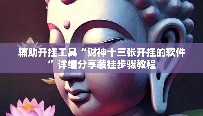 辅助开挂工具“财神十三张开挂的软件”详细分享装挂步骤教程