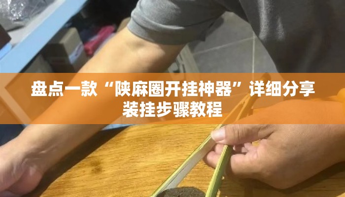 盘点一款“陕麻圈开挂神器”详细分享装挂步骤教程