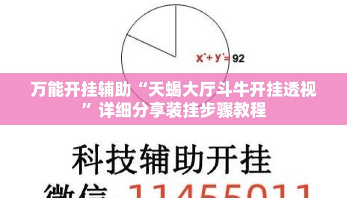 万能开挂辅助“天蝎大厅斗牛开挂透视”详细分享装挂步骤教程