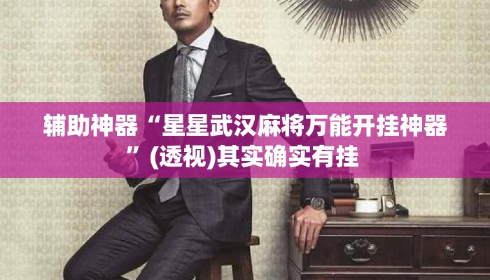 辅助神器“星星武汉麻将万能开挂神器”(透视)其实确实有挂 