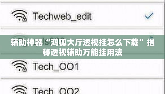 辅助神器“鸿狐大厅透视挂怎么下载”揭秘透视辅助万能挂用法