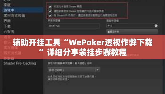 辅助开挂工具“WePoker透视作弊下载	”详细分享装挂步骤教程