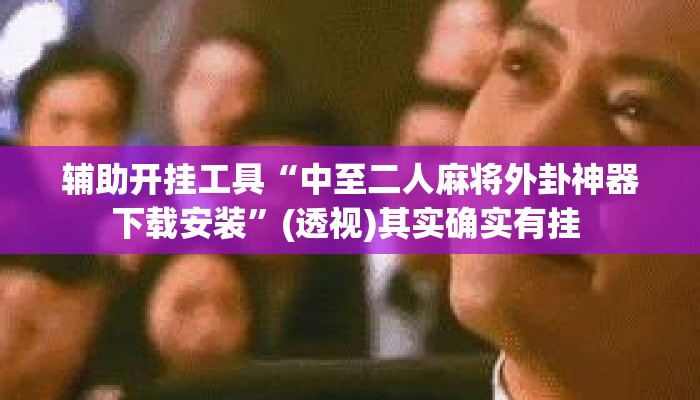 辅助开挂工具“中至二人麻将外卦神器下载安装”(透视)其实确实有挂 