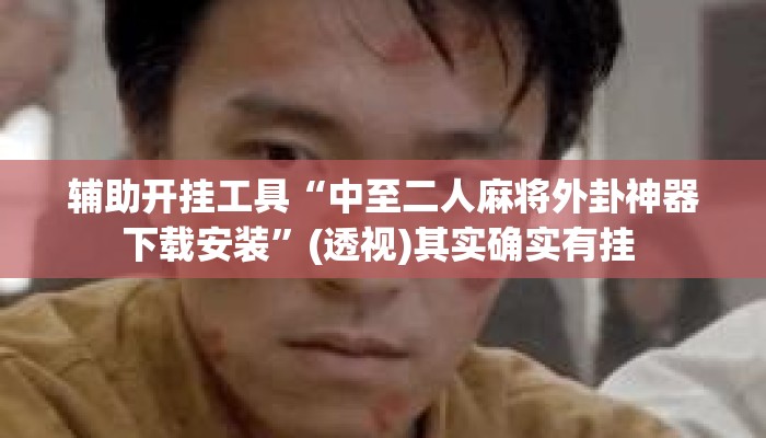 辅助开挂工具“中至二人麻将外卦神器下载安装	”(透视)其实确实有挂 