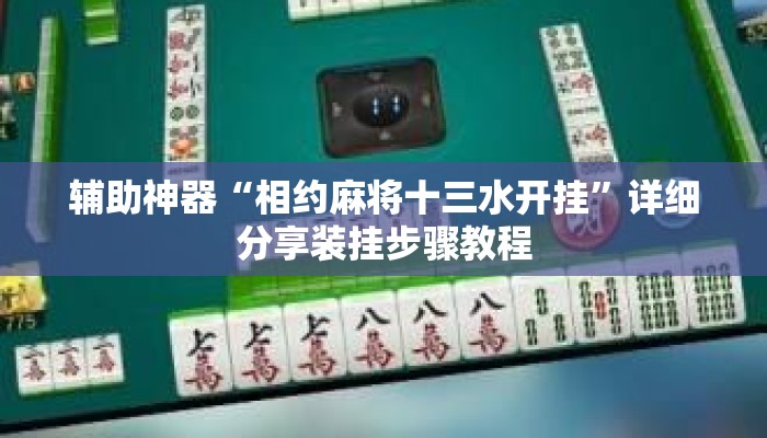 辅助神器“相约麻将十三水开挂	”详细分享装挂步骤教程